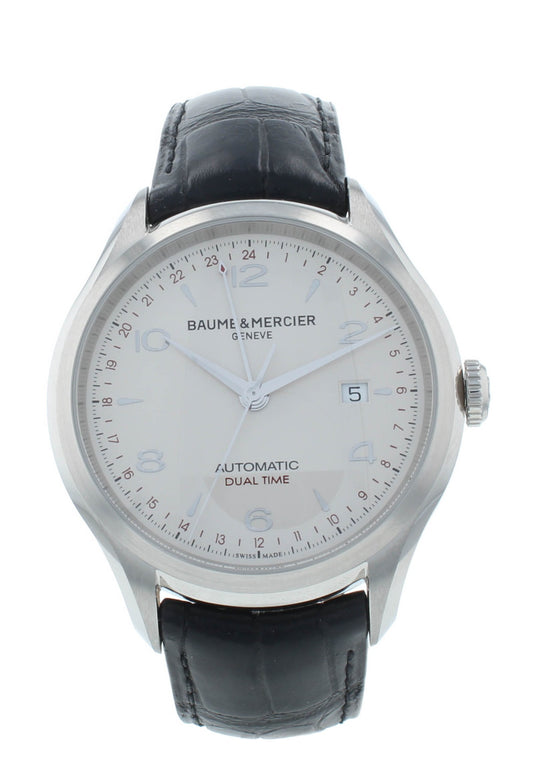 Baume & Mercier Clifton Automatic Dual Time 43mm Men's Watch M0A10112