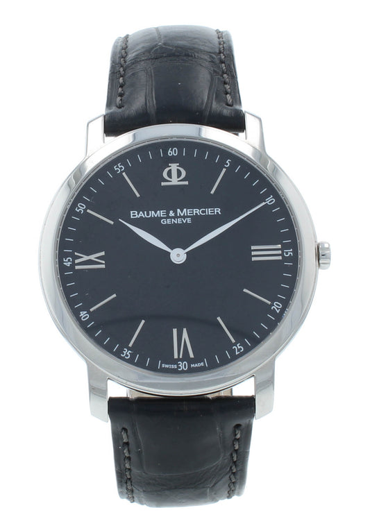 Baume & Mercier Classima Executives 39mm Quartz Black Dial Men's Watch M0A08850