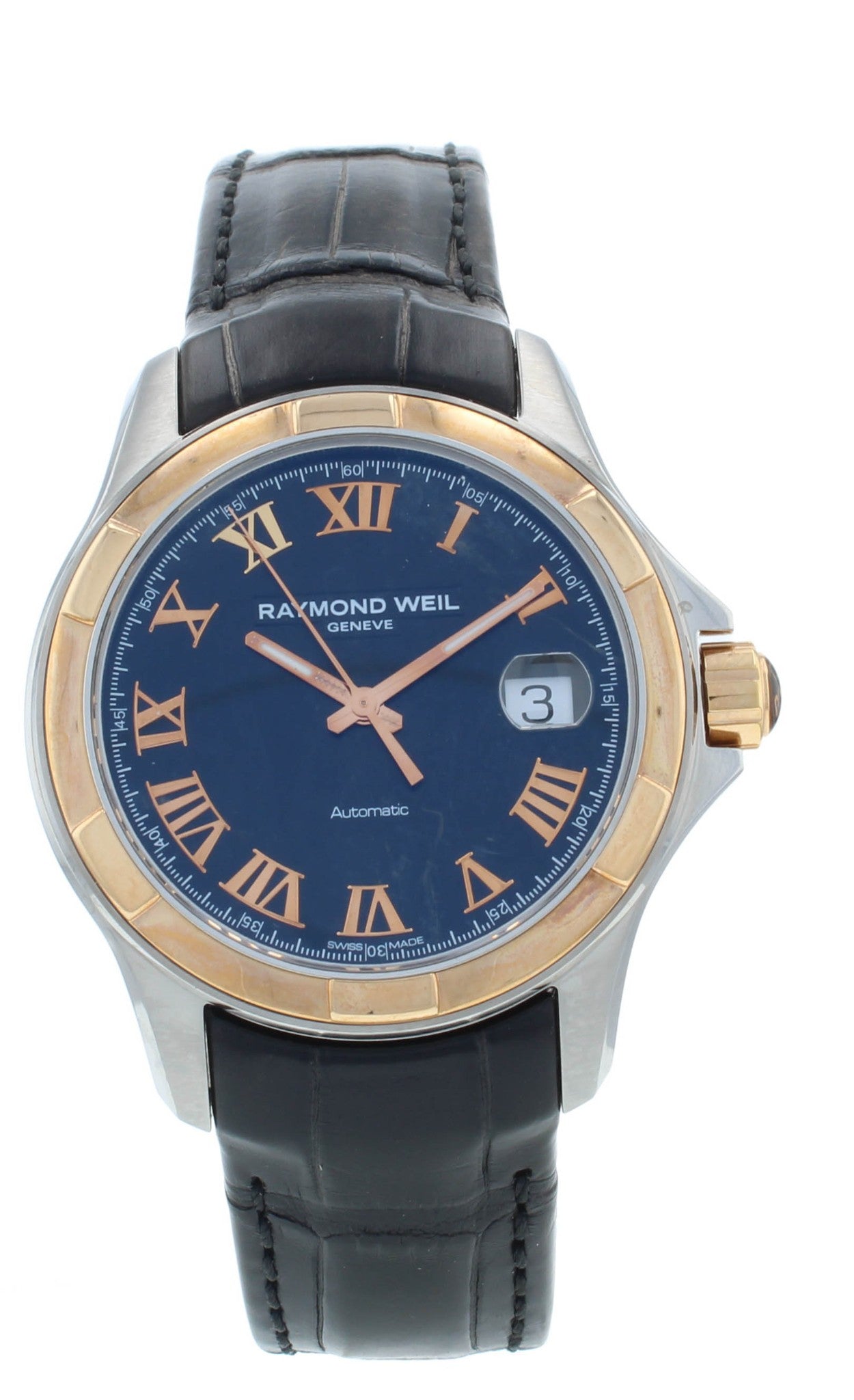 Raymond Weil Parsifal 39mm Automatic Black Dial Men's Watch 2970-SC5-00208