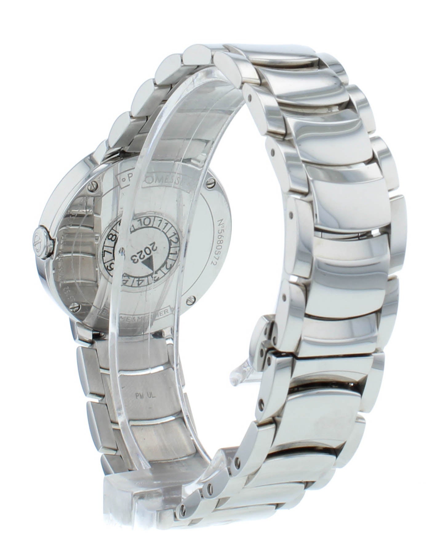 Baume & Mercier Promesse 30mm Silver Dial Quartz Ladies Watch MOA10157