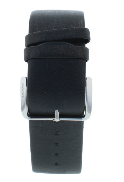 Rado Integral 24mm Ceramic Black Dial Diamond Quartz Ladies Watch R20758155