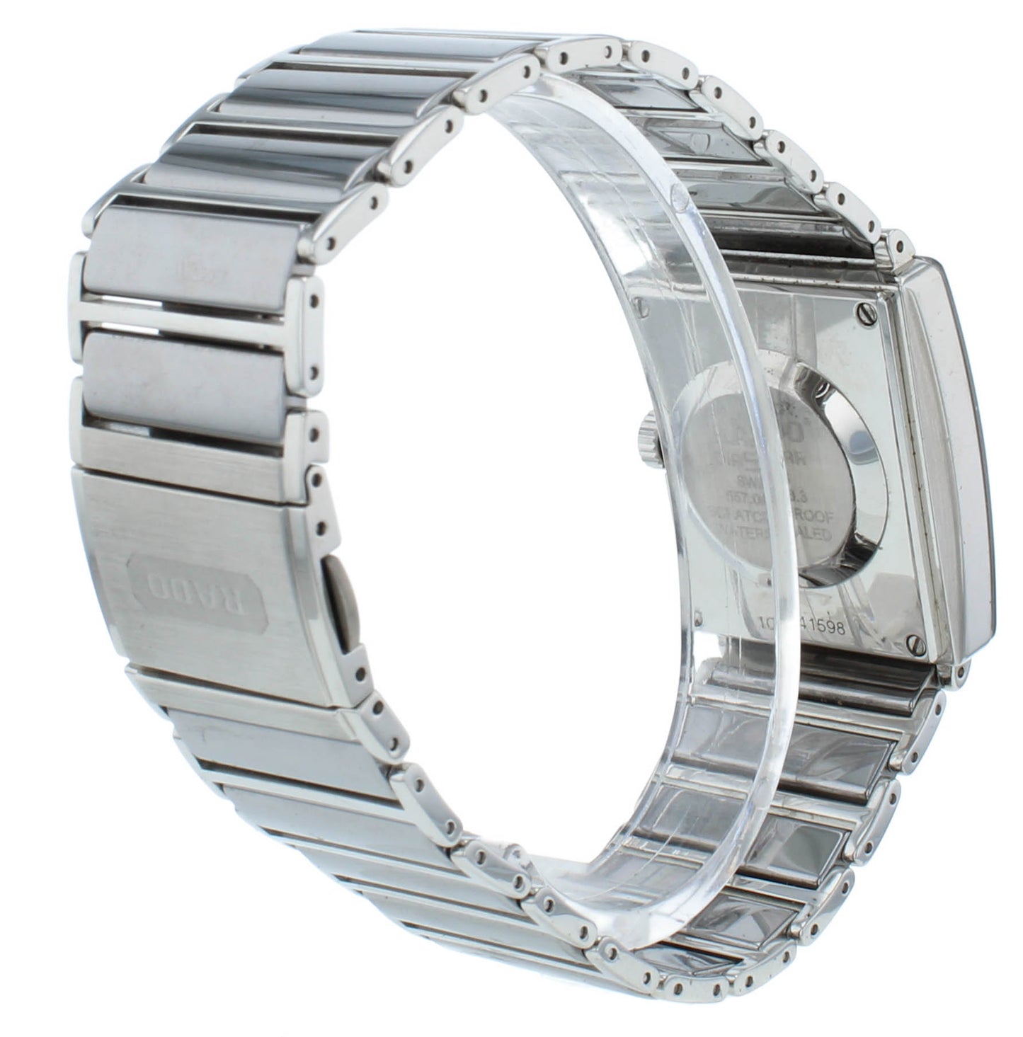 Rado Integral 27mm White Dial Automatic Steel & Ceramic Ladies Watch R20693102