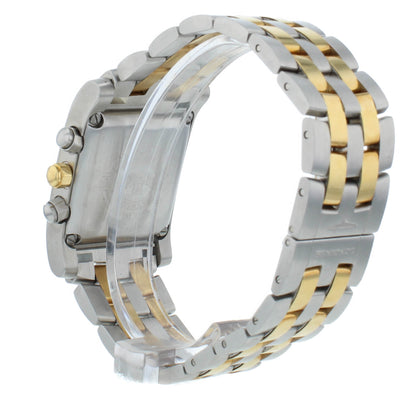 Longines DolceVita 28mm Chrono Quartz Steel & 18kt Gold Men's Watch L5.672.5