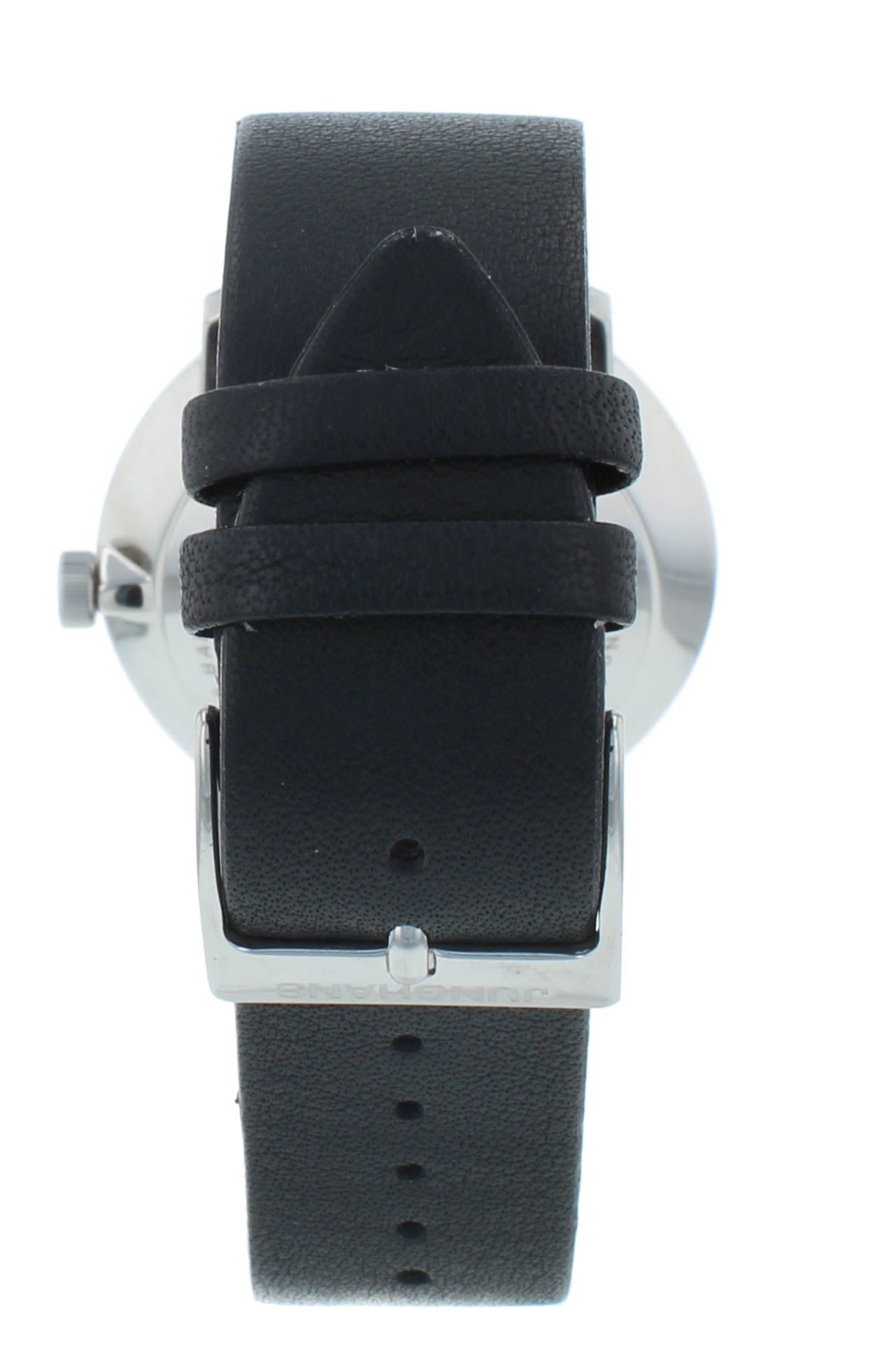 Junghans Form A Automatic 39mm White Dial Black Strap Men's Watch 027/4730.00