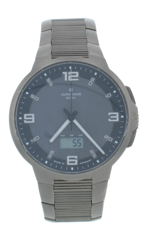 Junghans Voyager Mega 42mm Quartz Radio Controlled Men's Watch 056/2512.44