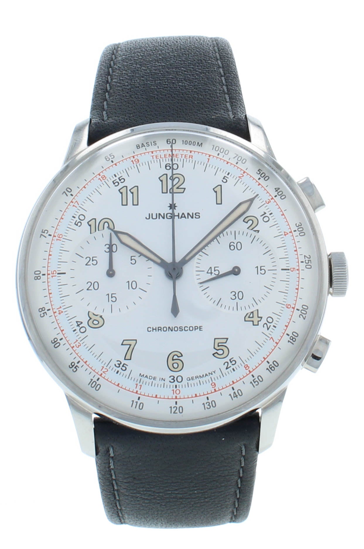 Junghans Meister Telemeter Chronograph Automatic 40.8mm Men's Watch 027/3380.00