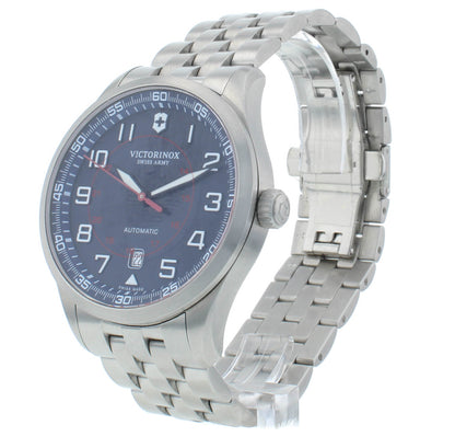 Victorinox AirBoss Blue Dial Stainless Steel Automatic 42mm Men's Watch 241793