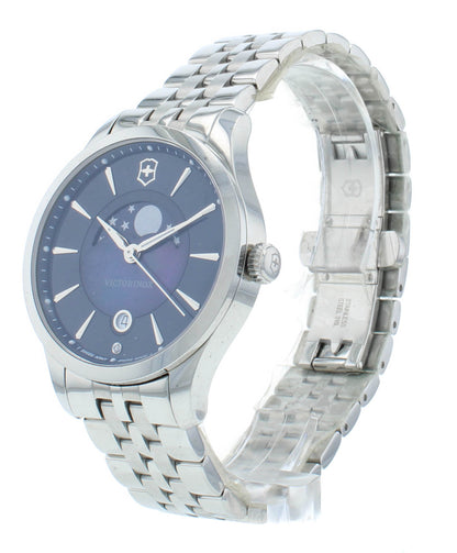 Victorinox Alliance Moonphase Blue Dial 35mm Quartz Ladies Watch 241752