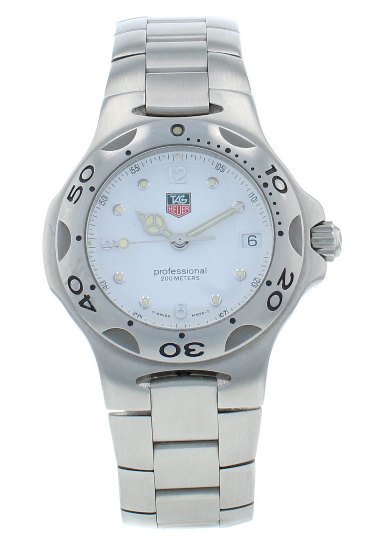 Tag Heuer Kirium White Dial Quartz 34mm White Dial Unisex Watch WL1210BA0704