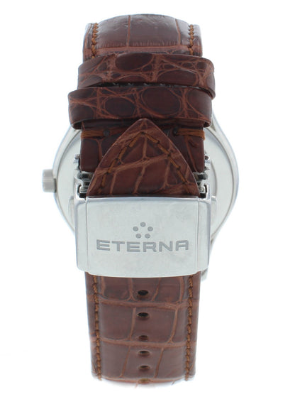 Eterna Vaughan Big Date 42mm Automatic Silver Dial Men's Watch 7630.41.61.1185