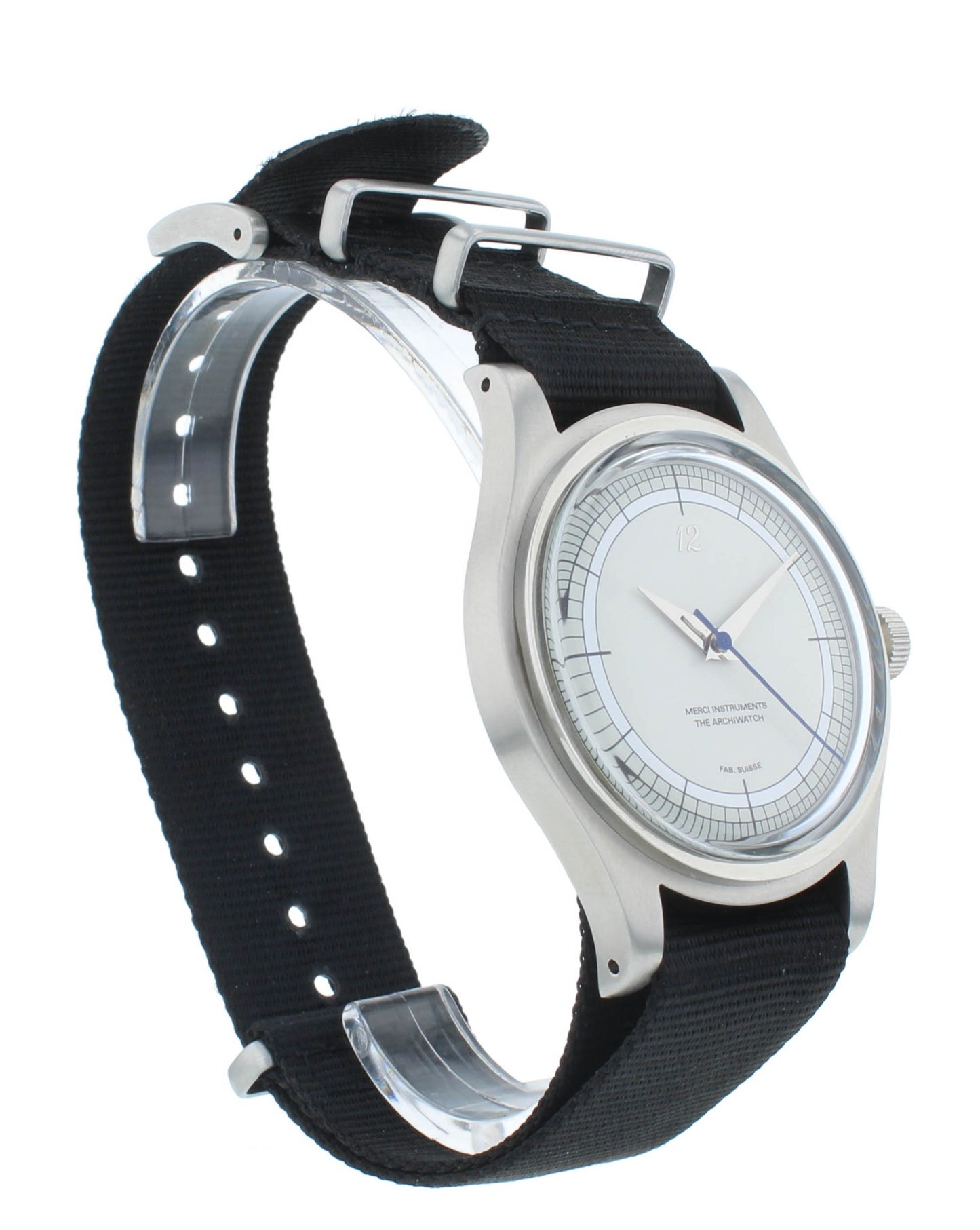 Archiwatch 38mm Mechanical White Dial Limited Edition Men's Watch LMM-01