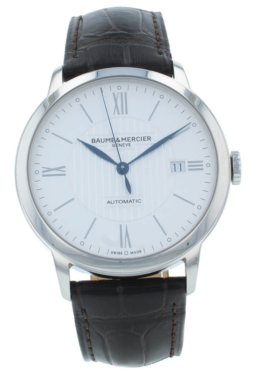 Baume & Mercier Classima 40mm Silver Dial Automatic Men's Watch M0A10214