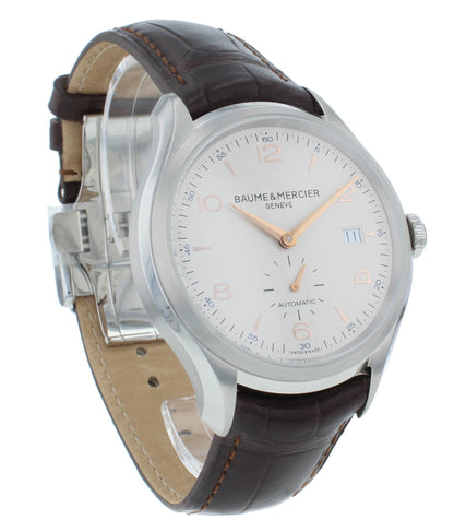 Baume & Mercier Clifton 41mm Silver Dial Automatic Men's Watch M0A10054