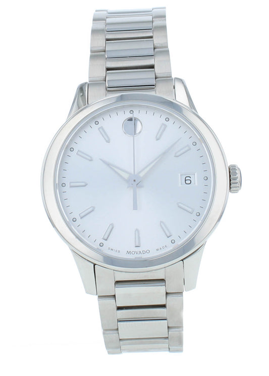 Movado Museum Classic 32mm Silver Dial Quartz Ladies Watch 607364