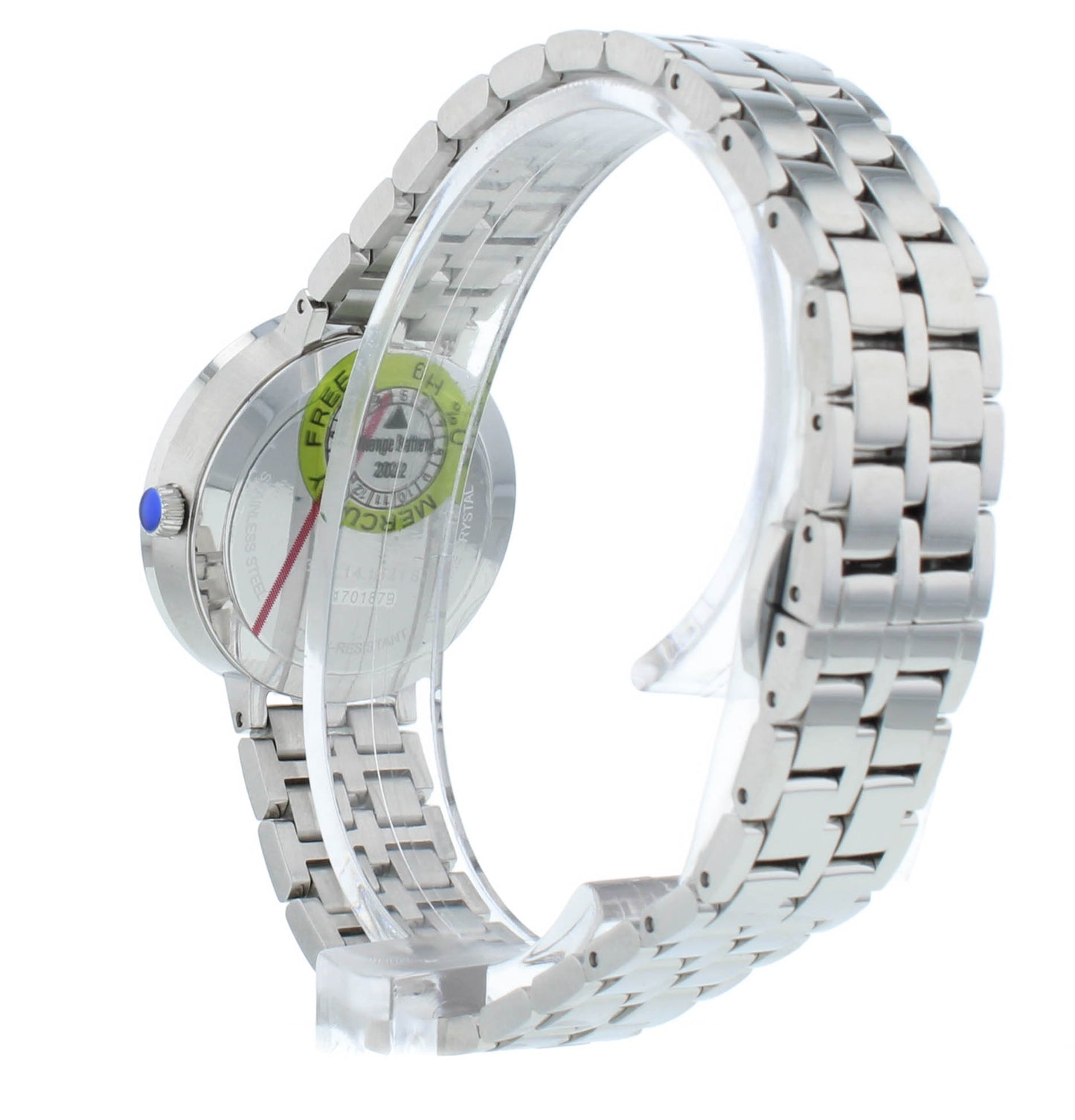 Movado Kora 28mm Quartz White MOP Dial Stainless Steel Ladies Watch 607325