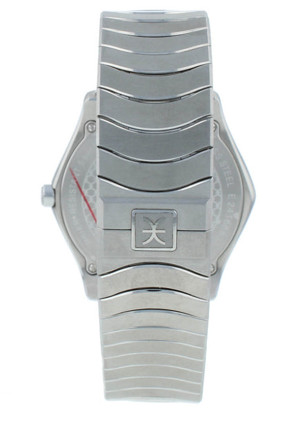 Ebel Sport Classic Quartz 40mm Silver Dial Stainless Steel Men's Watch 1216455A