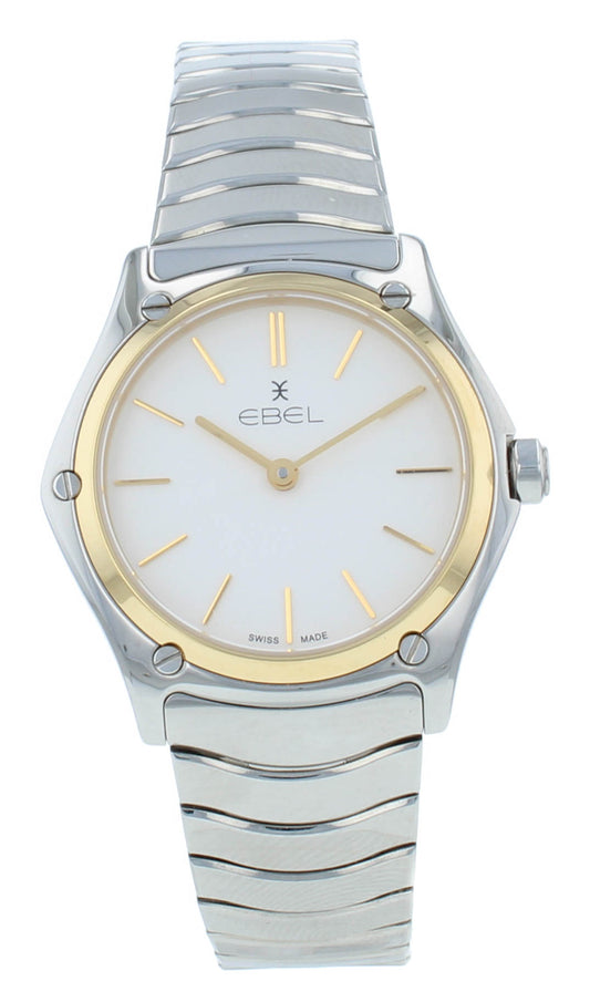 Ebel Sport Classic 29mm Quartz Steel & 18kt Yellow Gold Ladies Watch 1216449A