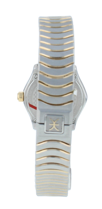 Ebel Sport Classic 24mm Quartz Steel & 18kt Yellow Gold Ladies Watch 1216442A