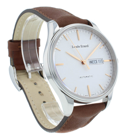 Louis Erard Heritage 41mm Automatic Silver Dial Men's Watch 72288AA31.BVA01