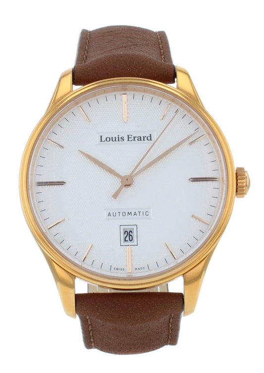 Louis Erard Heritage 41mm Automatic Silver Dial Men's Watch 69287PR31.BVR01