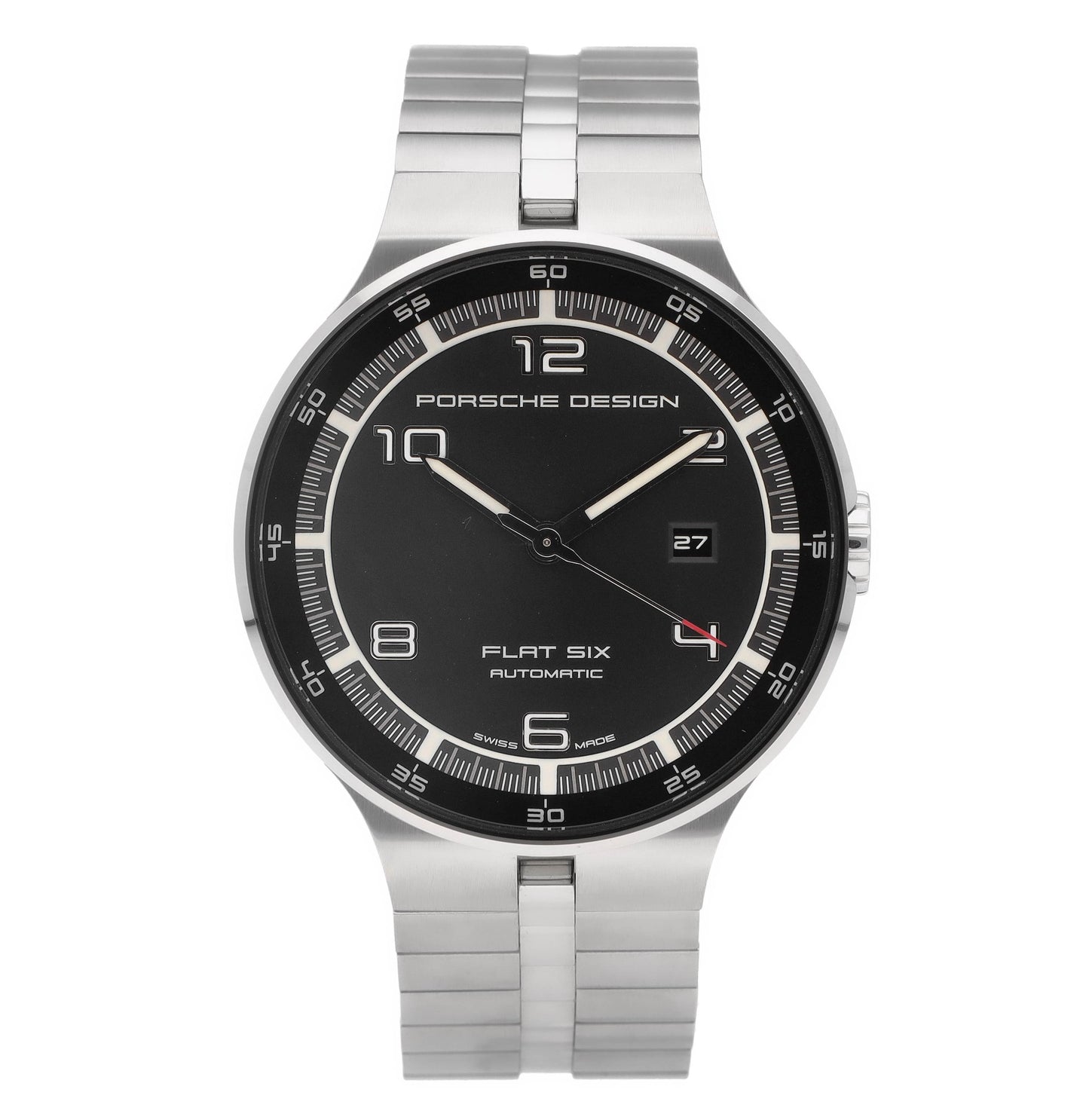 Porsche Design Flat Six 40mm Black Dial Automatic Men’s Watch P.635142440276