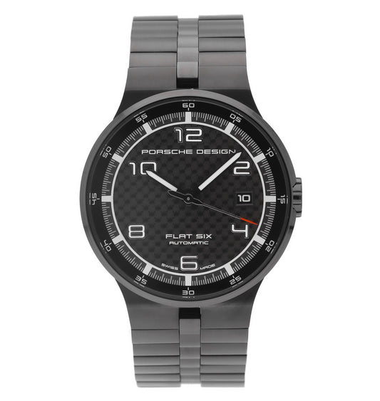 Porsche Design Flat Six 40mm Black Dial Automatic Men’s Watch P.635143040275