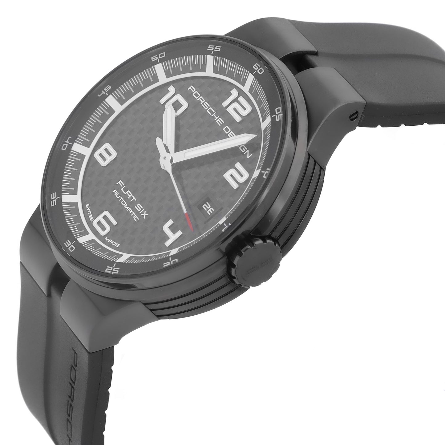 Porsche Design Flat Six 40mm Black Dial Automatic Men’s Watch P.635143041254