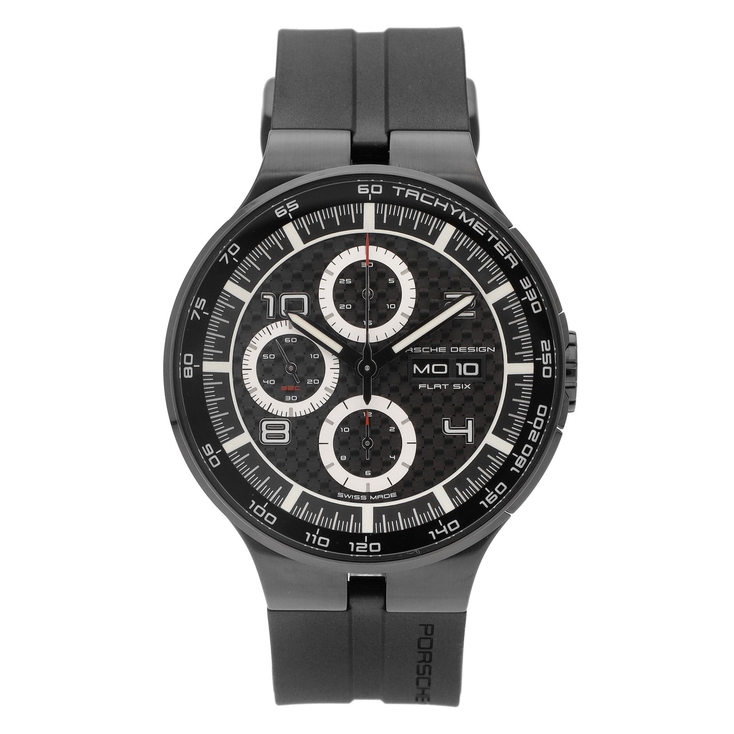 Porsche Design Flat Six Chronograph 44mm Automatic Men’s Watch P.636043041254