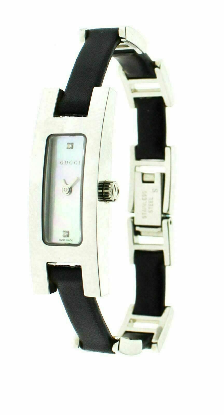 Gucci Women's YA039505 3900L Series Stainless MOP Dial YA039523