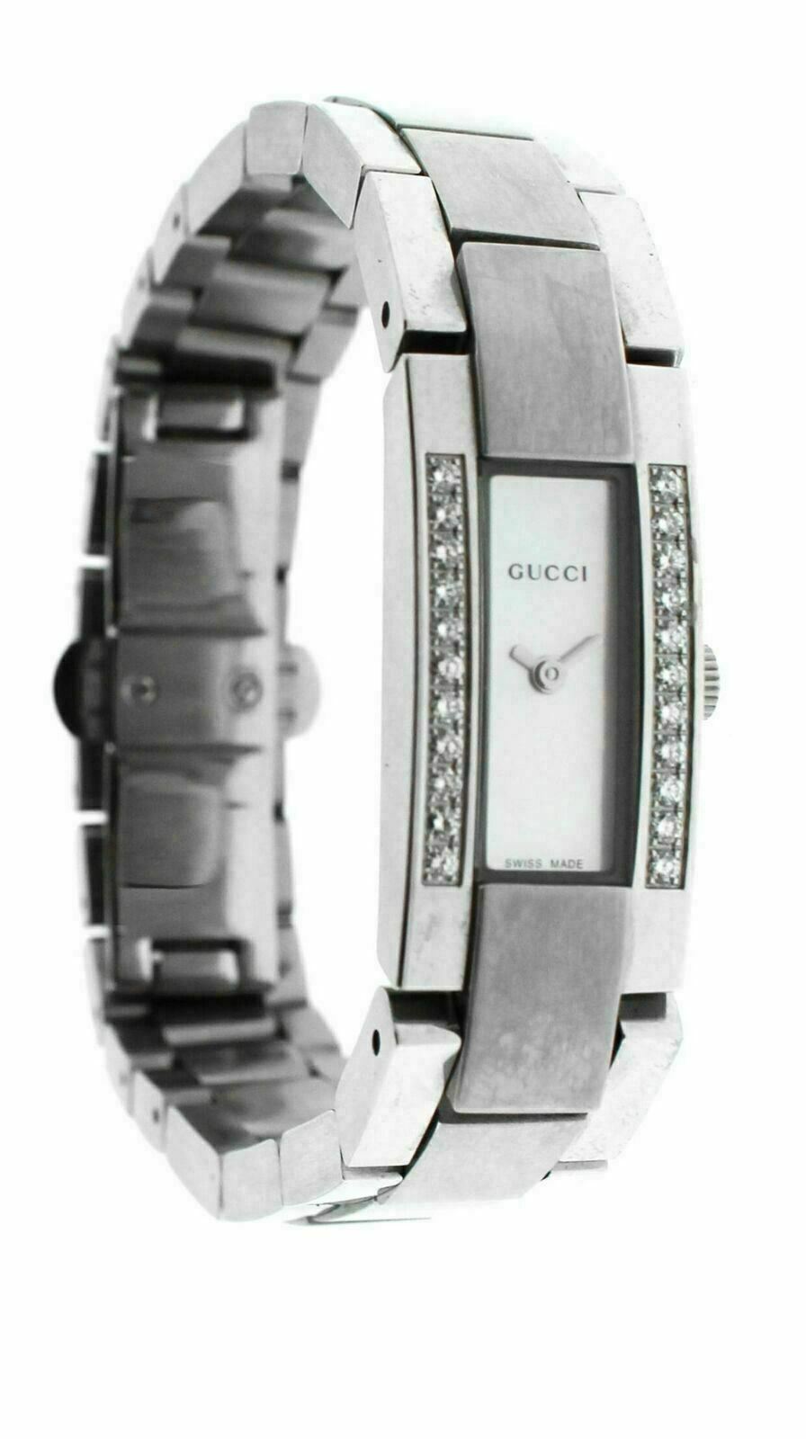 Store Display Model Gucci 4600 Diamond 13mm Quartz Women's Watch YA046502