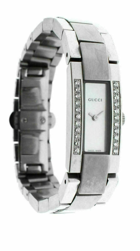 Store Display Model Gucci 4600 Diamond 13mm Quartz Women's Watch YA046502