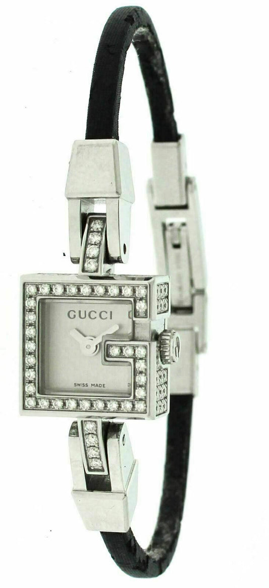Store Display Model Gucci G-Mini 102 Women's Diamond Watch YA102514 MSRP $3,812