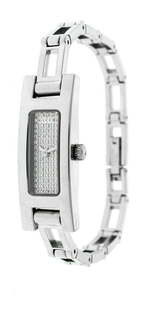 Store Display Model Gucci 3900 Diamond Dial Women's Quartz  Watch YA039501