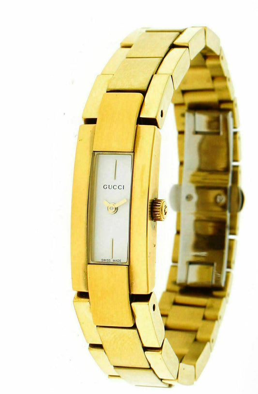 Store Display Model Gucci 4600 Series Womens 13mm Quartz Watch With Box & Papers