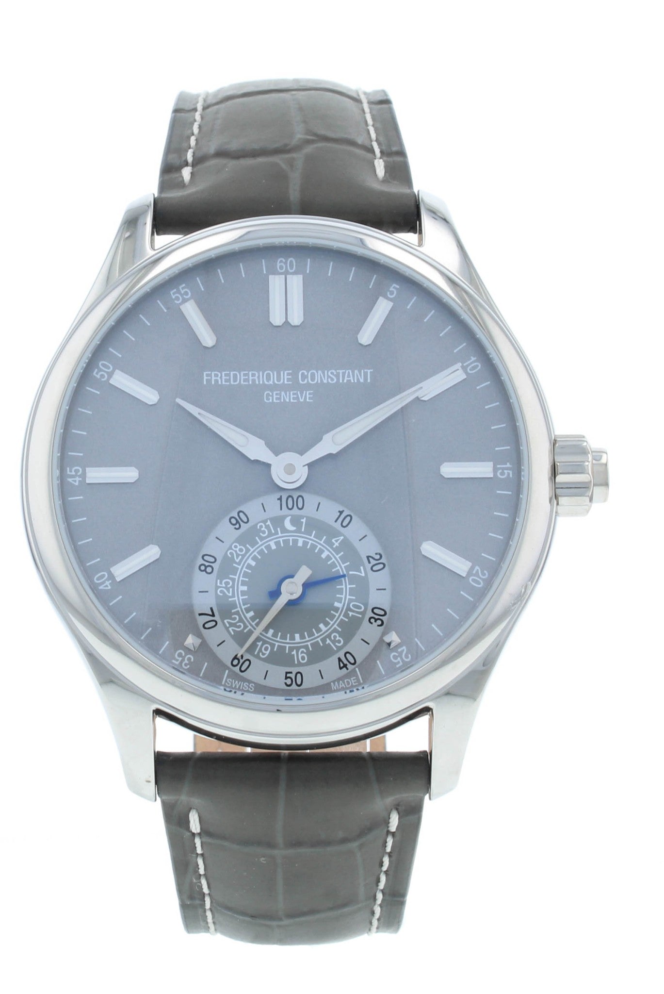 Frederique Constant Horological Quartz 42mm Men's Smartwatch FC-285LGS5B6