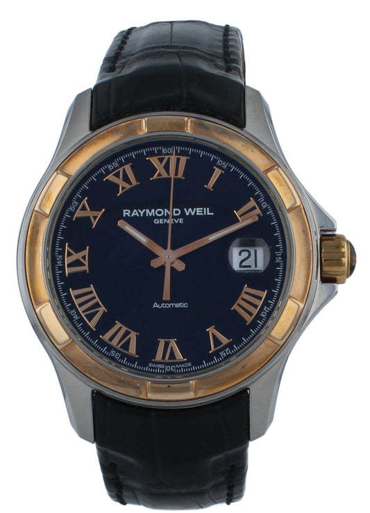 Raymond Weil Parsifal 39mm Automatic Black Dial Men's Watch 2970-SC5-00208