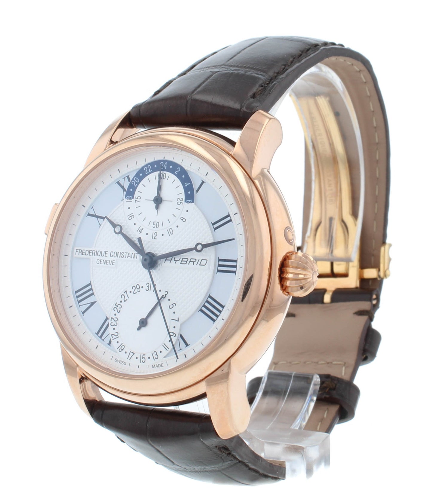 Frederique Constant Classic Hybrid Automatic 42mm Men's Watch FC-750MC4H4