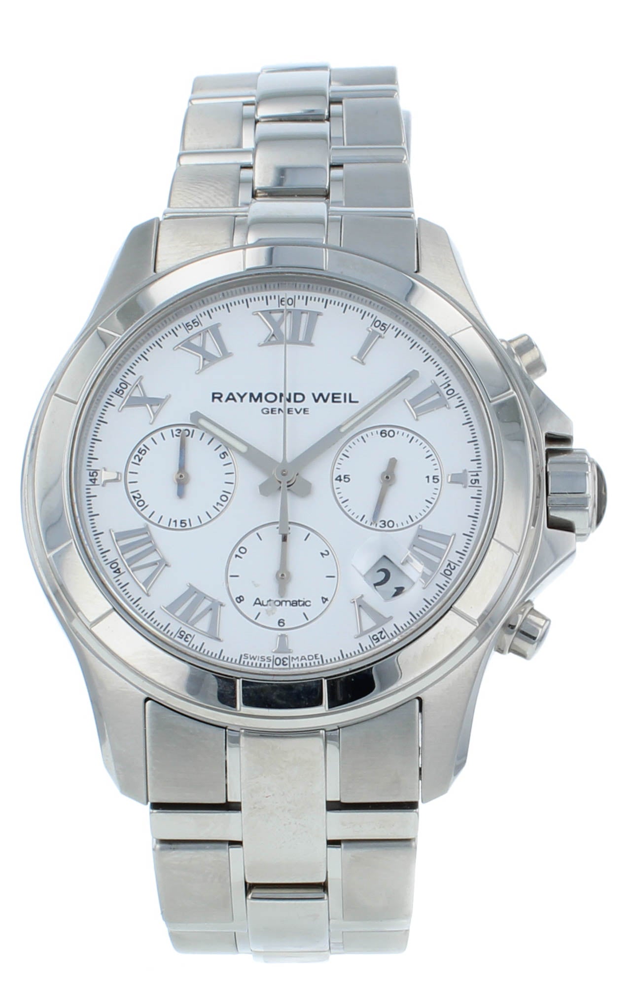 Raymond Weil 41mm Parsifal Automatic Chronograph Men's Watch 7260-ST-00308