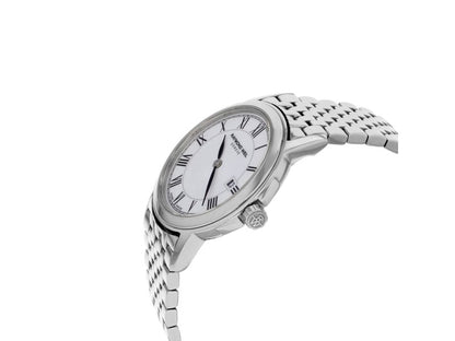 Raymond Weil Tradition 28mm White MOP Dial Quartz Ladies Watch 5966-ST-00970