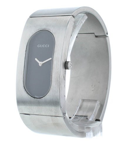 Gucci 2400L Series Black Dial Stainless Steel Quartz 22mm Ladies Watch