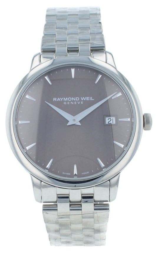 Raymond Weil Toccata Quartz Brown Dial Steel 39mm Ladies Watch 5988-ST-70001