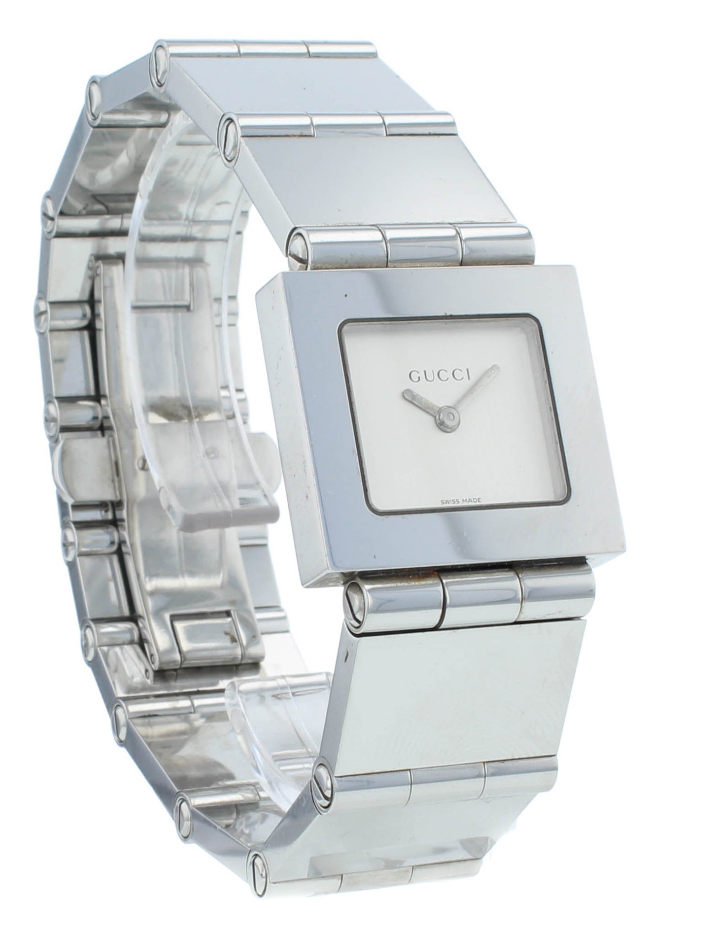 Gucci White Dial Stainless Steel 31mm Quartz Watch 600J-0005926