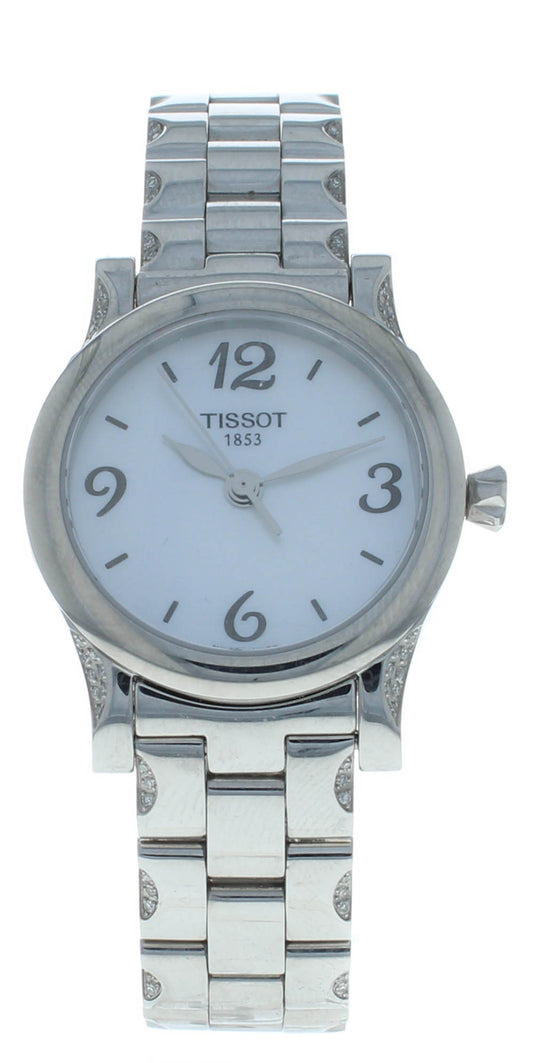 Tissot T-Trend 28mm Diamond Stainless Steel Ladies Watch T028.210.11.117.01
