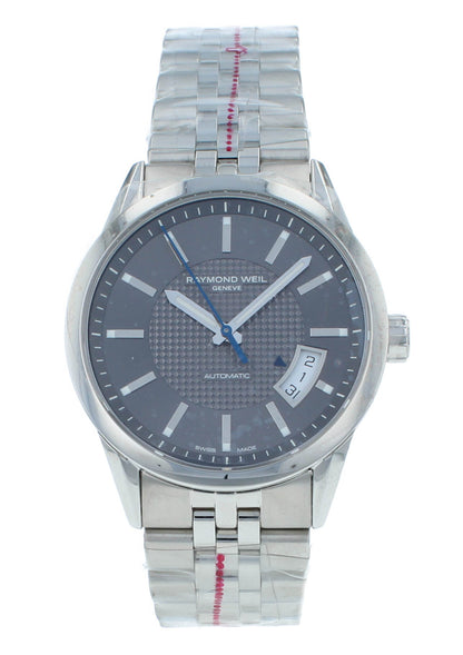 Raymond Weil 38mm Automatic Grey Dial Stainless Steel Men's Watch 2770-ST-60001